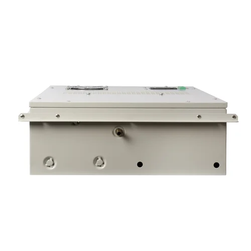 Кондиционер для установки в уличный шкаф, холодопроизводительность 800Вт, со встроенным электрическим калорифером, 220В переменного тока